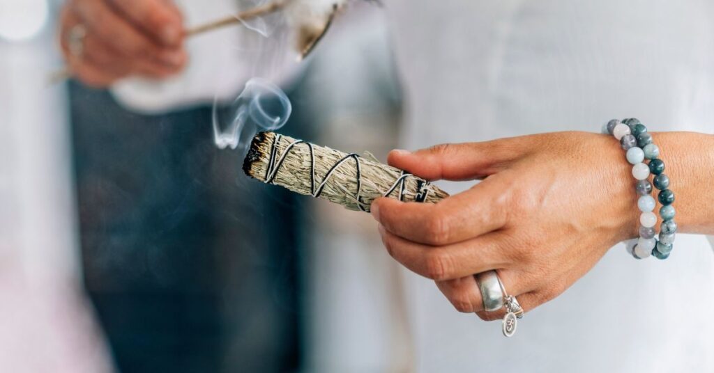 Native American Smudging
