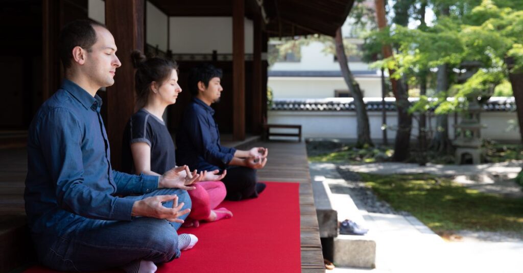zen garden meditation