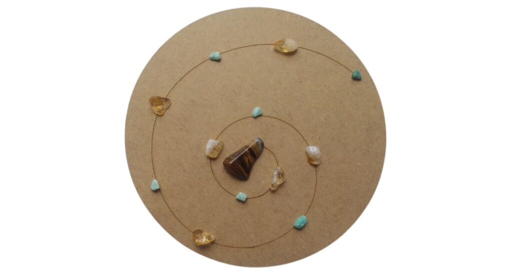 The Spiral: Evolution, Growth, and Life Force crystal grid