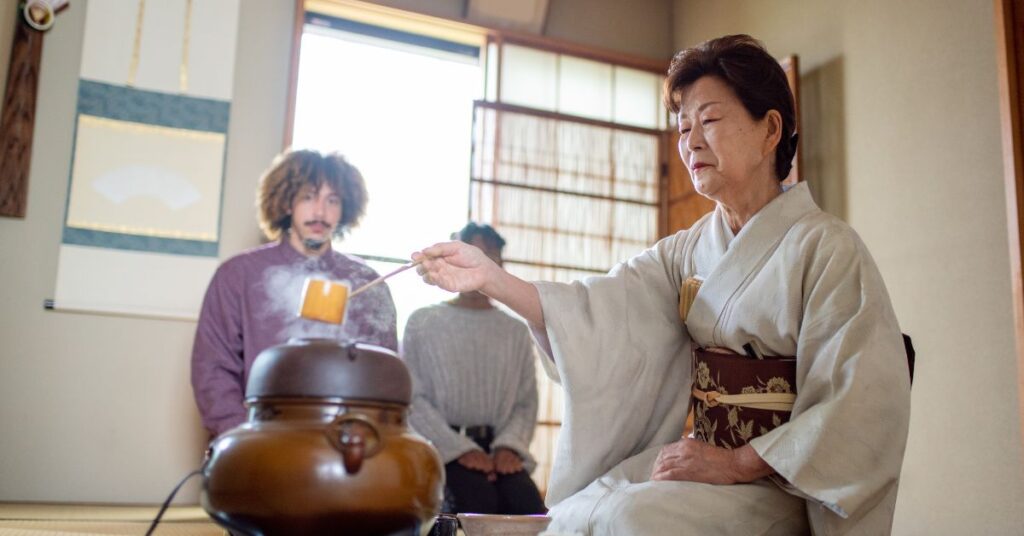 The Basic japanese Tea Ceremony Process