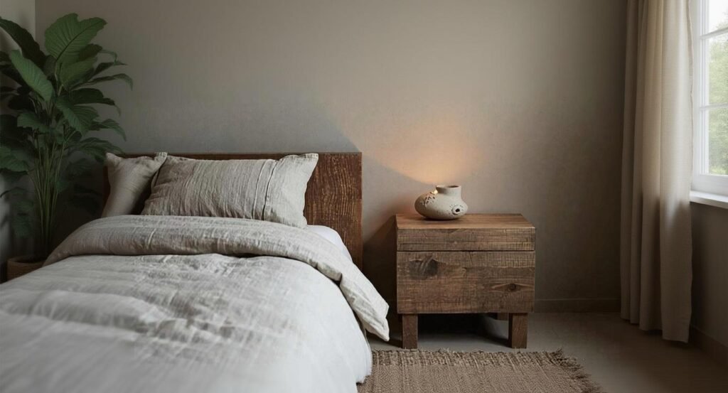 wabi-sabi bedroom