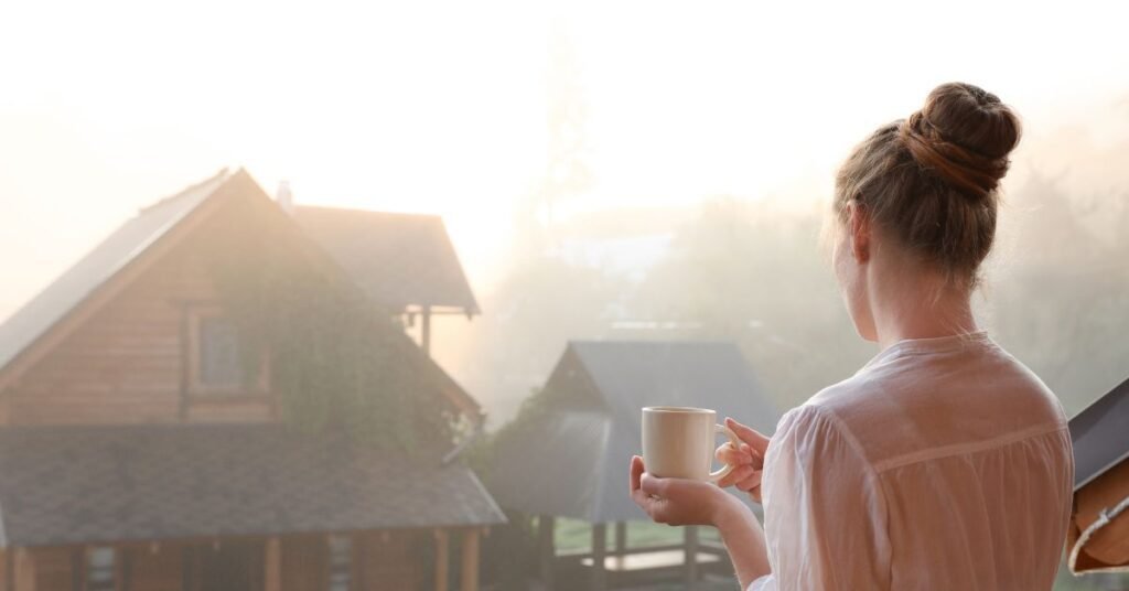 What Happens After Shadow Work - Peaceful morning scene